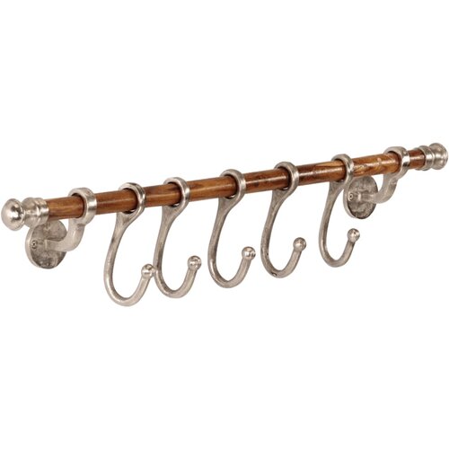  Zidni stalak za kapute 75 x 15 cm aluminijski Slike