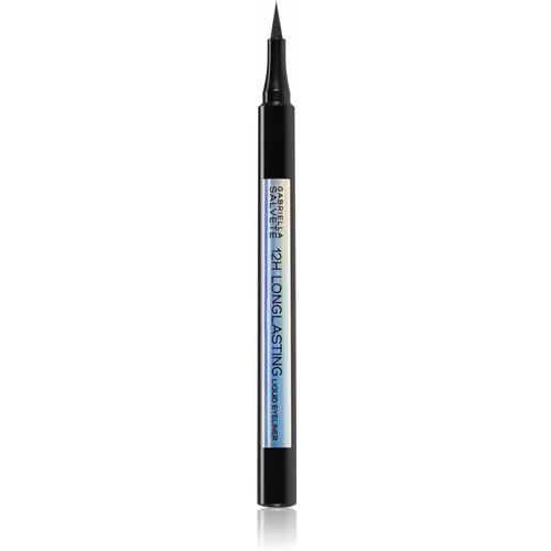 Gabriella Salvete 12H Longlasting tekući eyelineri u olovci vodootporno nijansa Black 1,1 g