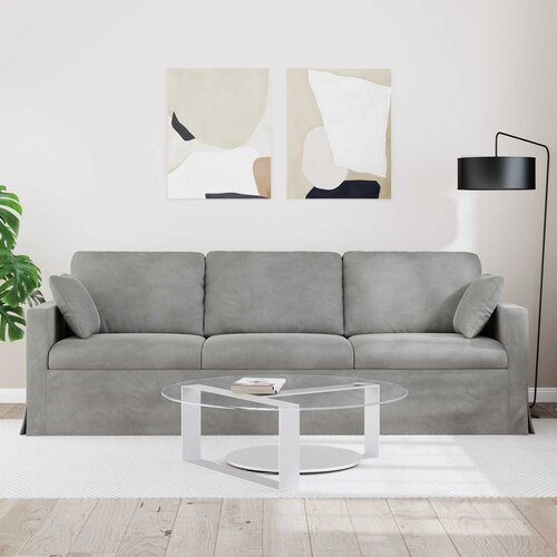 SOFA Svijetlo siva 228 x 78 x 80 cm Bar&amp;scaron;un Slike