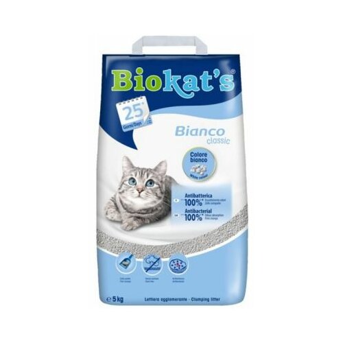 Biokats Posip za mačke Bianco Classic 5 kg Cene