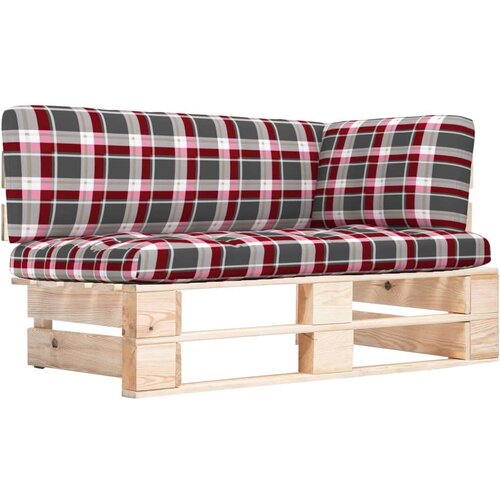  Kutna vrtna sofa od paleta od impregnirane borovine Slike