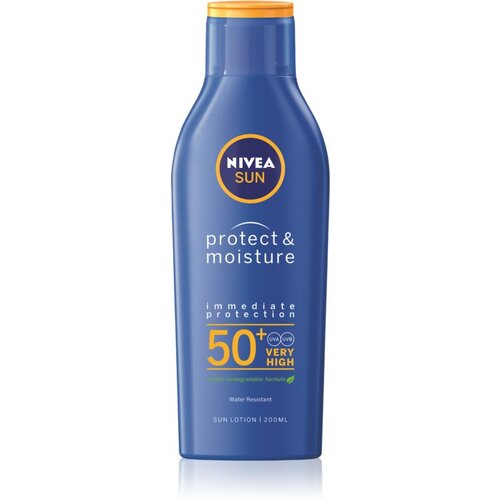 Nivea sun protect & moisture SPF50+ vlažilen losjon za sončenje 200 ml Cene