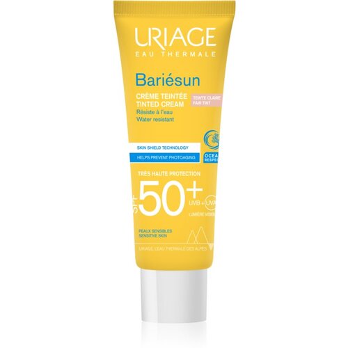 Uriage Bari&amp;eacute;sun za&amp;scaron;čitna tonirana krema za obraz SPF 50+ odtenek Fair 50 ml Slike