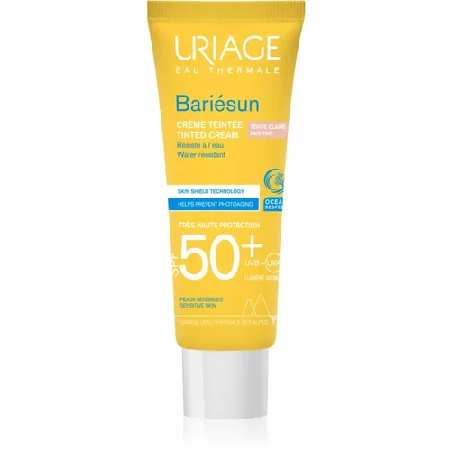 Uriage Bariésun zaščitna tonirana krema za obraz SPF 50+ odtenek Fair 50 ml