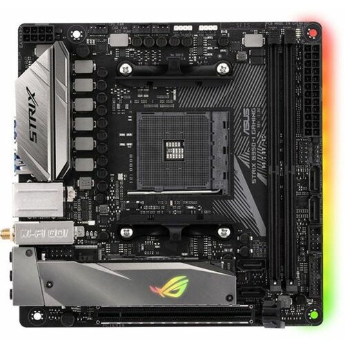 Asus STRIX B350-I GAMING, PCIe/DDR4/SATA3/GLAN/7.1/USB 3.0 AM4 matična ploča Slike