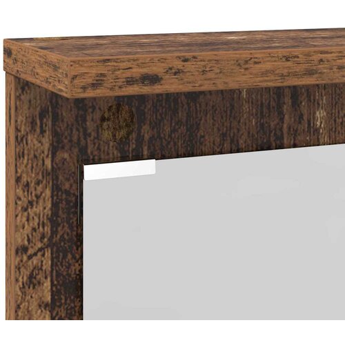  Vje&amp;scaron;alica za kapute na zidu Zidne Staro drvo 84 x 10 x 80 cm Slike