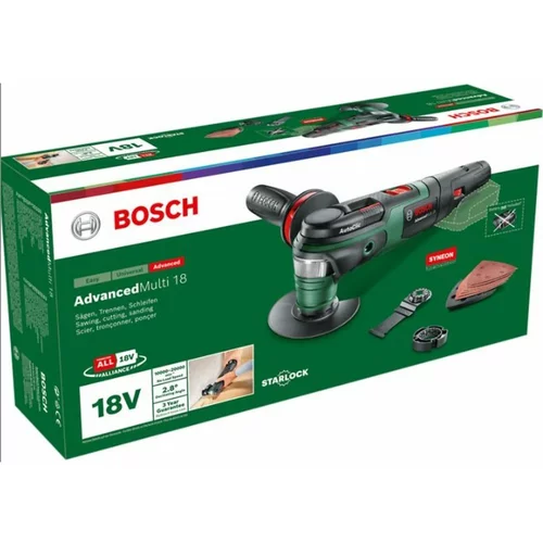 Bosch AdvancedMulti 18 solo alat - višenamjenski alat - Li-ion akumulator 18V/2,5Ah