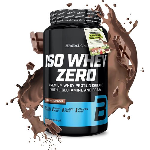 Biotechusa iso whey zero - premium proteinski prašak sa 25g proteina po serviranju - čokolada 908g Cene