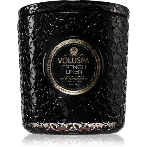 VOLUSPA Maison Noir French Linen dišeča sveča 850 g Cene
