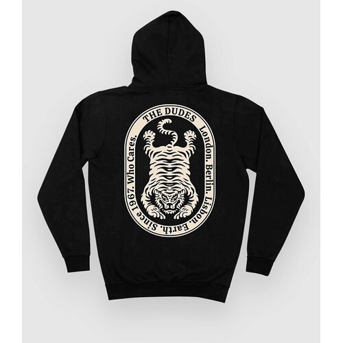 The Dudes A Wild Life Classic Premium Pulover s kapuco black Cene