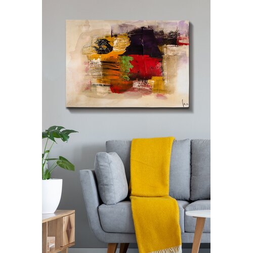 Wallity Slika na zidu na platnu 70x100cm Cijene