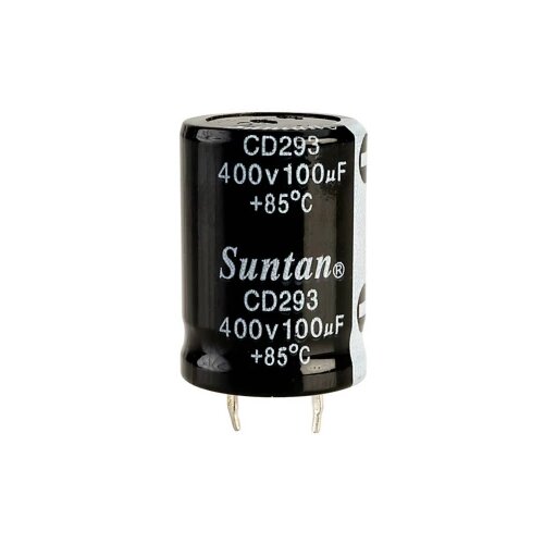 Suntan TS13DP2G101MSB0D0R elektrolitski kondenzator 10 mm 100 &amp;micro;F 400 V 20 % (&amp;Oslash; x V) 22 mm x 30 mm 1 St. Slike