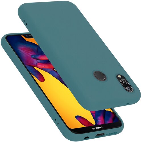 Cadorabo Ohi&scaron;je, združljiv s Huawei v tekoči zeleni barvi - za&scaron;čitni pokrov iz fleksibilnega silikona TPU, (20584332) Cene