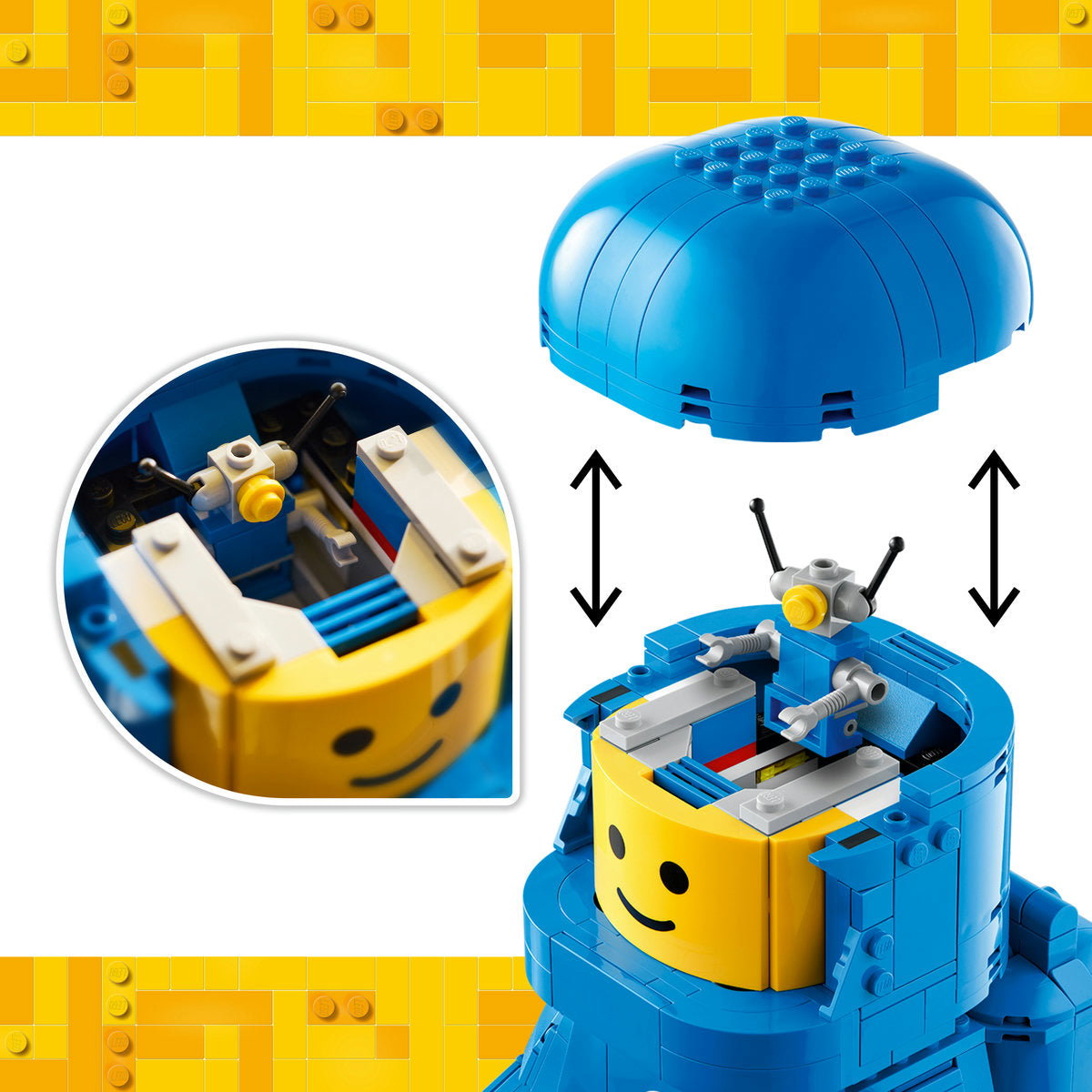 Lego LEGO&amp;reg; Iconic - Uvećana figurica plavog astronauta (40921) Slike