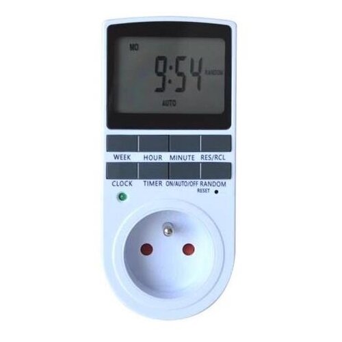 Digitalni nedeljni vremenski prekidač 16A/230V Cene