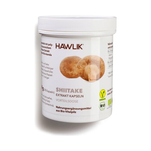 Hawlik bio Shiitake ekstrakt - kapsule - 240 kaps. Cene