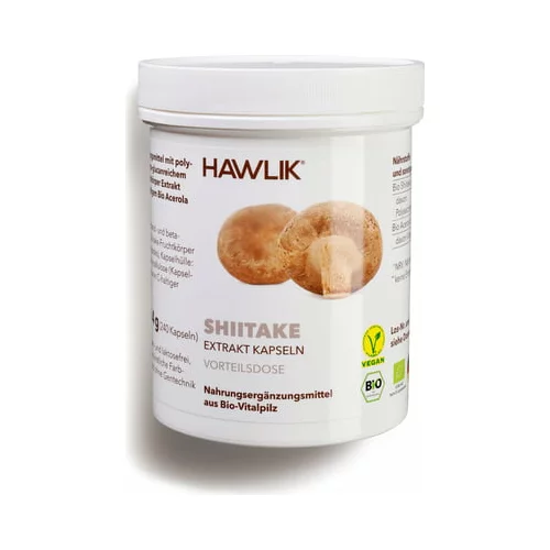 Hawlik bio Shiitake ekstrakt - kapsule - 240 kaps.
