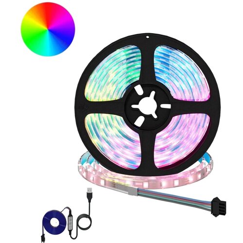  LED traka 12 kom. Crna i prozirna Bakar i plastika - 230 cm 12 LED traka (s PU gumom) Cene