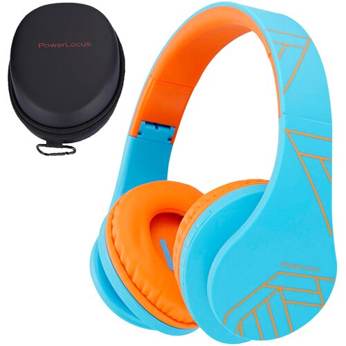POWERLOCUS P2 Kids Headphones blue /orange Slike