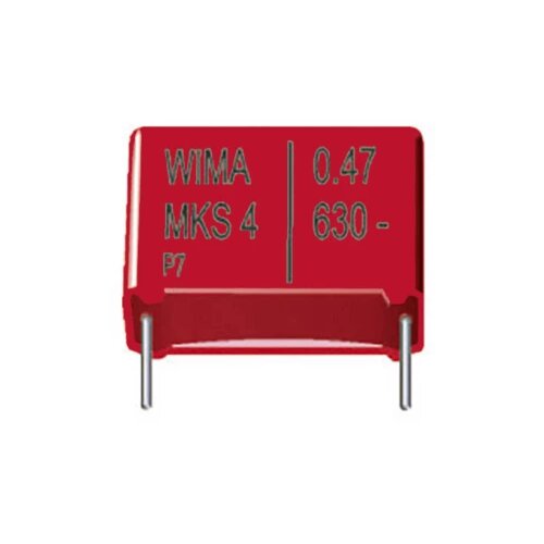 WIMA MKS 4 0,022uF 20% 630V RM10 1 kom. MKS-folijski kondenzator radialo ožičen 0.022 &micro;F 630 V/DC 20 % 10 mm (D x &Scaron; x V) Cijene