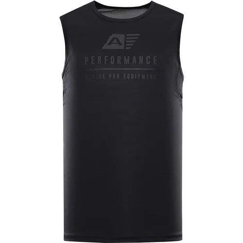 Alpine pro Men's quick-drying tank top MIXED black