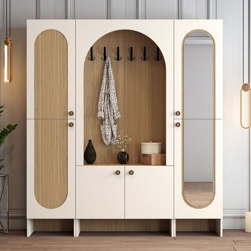 Hanah home Chiviluk Palermo Klm, 180x 200,6x 37 cm, krem Cijene