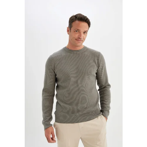 Defacto Standard Fit Crew Neck Sweater