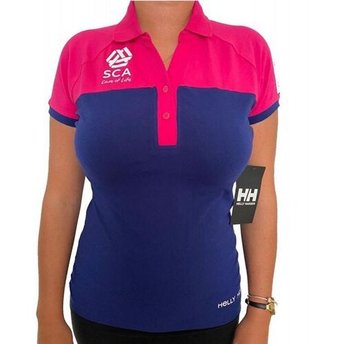 Helly Hansen Ženska polo majica WMS 28230-264, Plavo-roze Slike