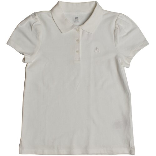 GAP Polo majice kratki rokavi 601382-001 Bela Slike