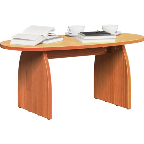  Stolić za kavu Vo&amp;scaron;tano smeđa 80 x 40 x 35 cm Čvrsta borova drva Slike