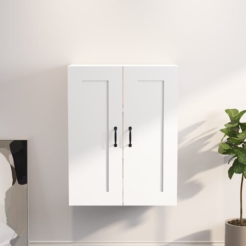 Viseći zidni ormarić bijeli 69,5 x 32,5 x 90 cm Cijene