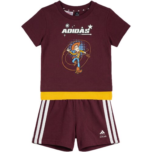 Adidas Otroški kompleti PIXAR TOY STORY T-SHIRT SET Bordo Cene