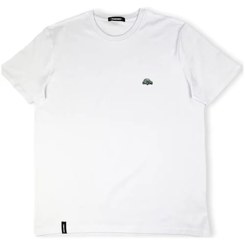 Organic Monkey Summer Wheels T-Shirt - White Bijela