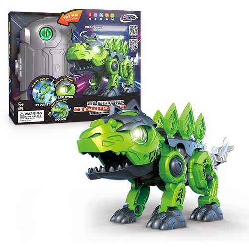  Komplet za gradnju - Sastavite robotskog dinosaura - Vi&amp;scaron;e Varijanti Stegosaur (27) komada ) Slike