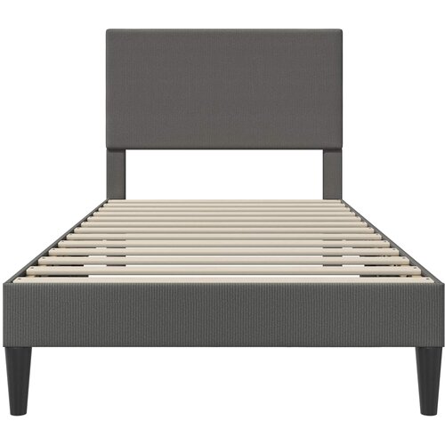  Krevetna konstrukcija Tamnosiva 90 x 190 cm Kordura tekstil Slike