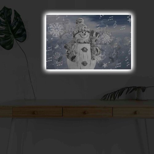Wallity Zidna slika sa LED osvjetljenjem 4570KARDACT - 031, 45x70 cm Cene