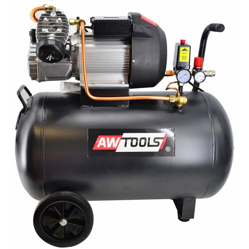 Awtools oil compress ZVA-50L v zmogljivost 370/min. 50L rezervoar, (21108579) Cene