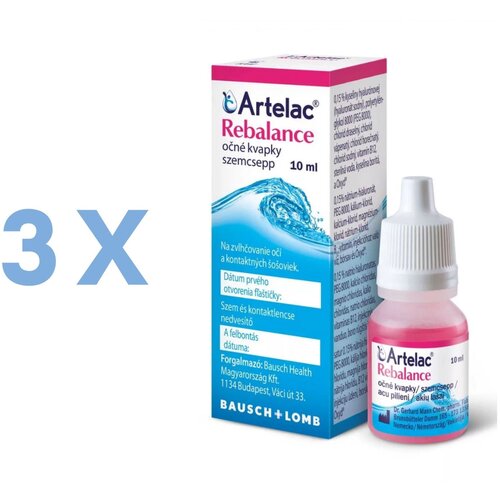 Artelac Rebalance (3 x 10 ml) Cene