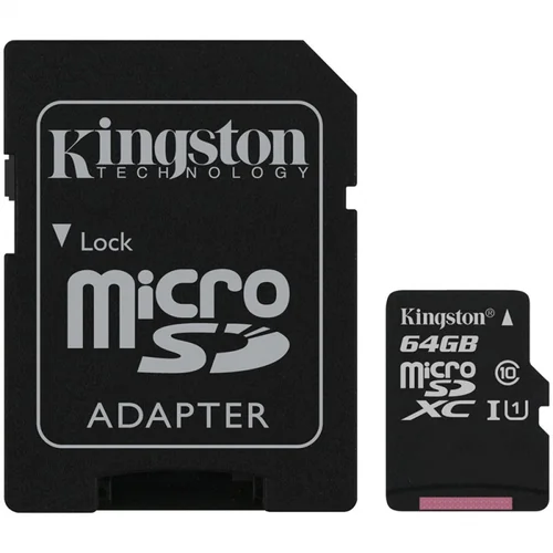 Kingston 64GB micSDXC Canvas Select Plus 100R...