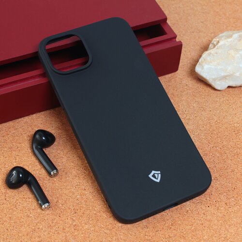 Teracell Maska za telefon iPhone 15 Plus 6.7, Silikonska, Crna Cene