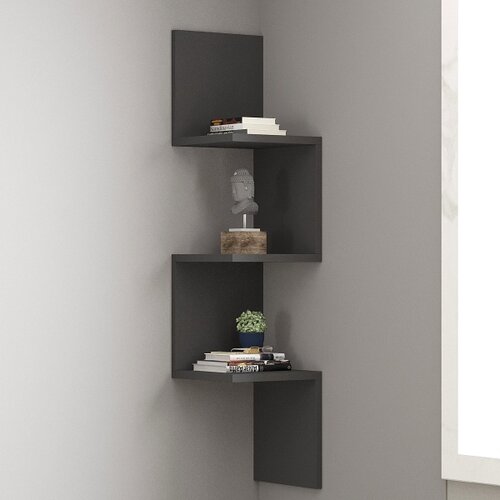 Woody Fashion Hanah Home Zidna polica Zikzak Cene