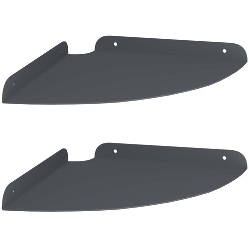  Lebdeća polica s policom 2 pcs Antracit 24 x 24 x 2 cm Slike