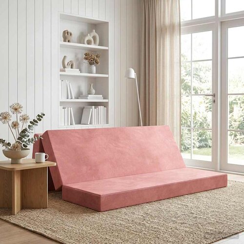 SOFA na razvlačenje 200 x 67 x 45 cm Ružičasta Cijene
