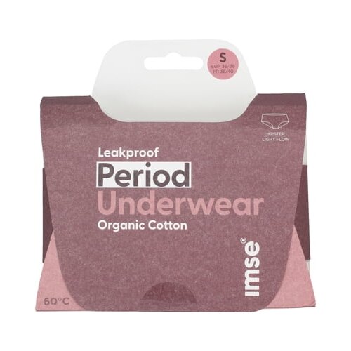 Imse gaćice za menstruaciju Light Flow smeđe - XS Brown Slike