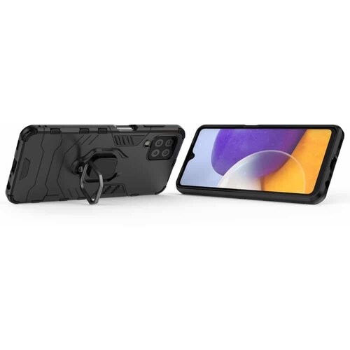Ring Armor Case Kickstand robusna maska za SAMSUNG GALAXY A22 4G Slike
