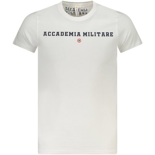 ACCADEMIA MILITARE MILITARY ACADEMY SHORT SLEEVE T-SHIRT MEN WHITE Slike