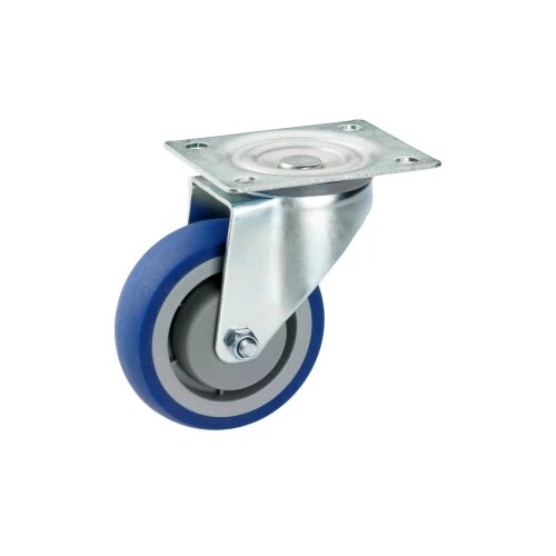 DÖRNER&HELMER 715485 Comfort TPE okretni kotač 80x32mm, kuglični ležaj, ploča 105x85 mm Cijene