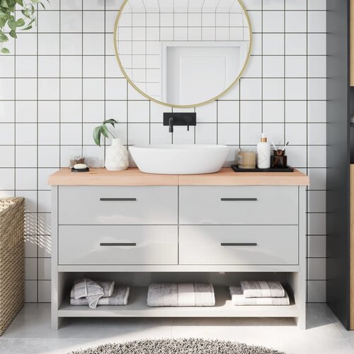  Kopalni&amp;scaron;ki pult 140x30x(2-6) cm neobdelan trden les Slike