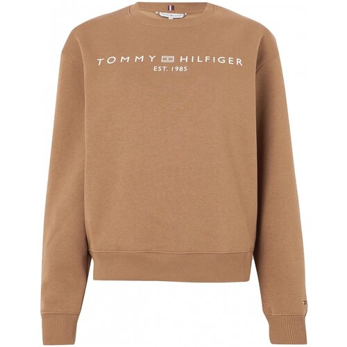 Tommy Hilfiger Puloverji MDRN REG CORP LOGO C-NK Kostanjeva Slike