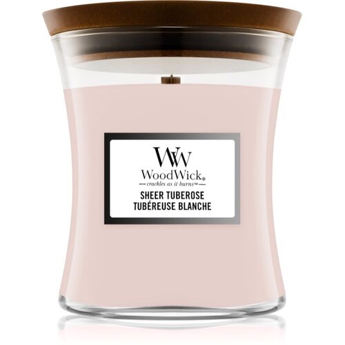 WoodWick Sheer Tuberose di&scaron;eča sveča 275 g Cene